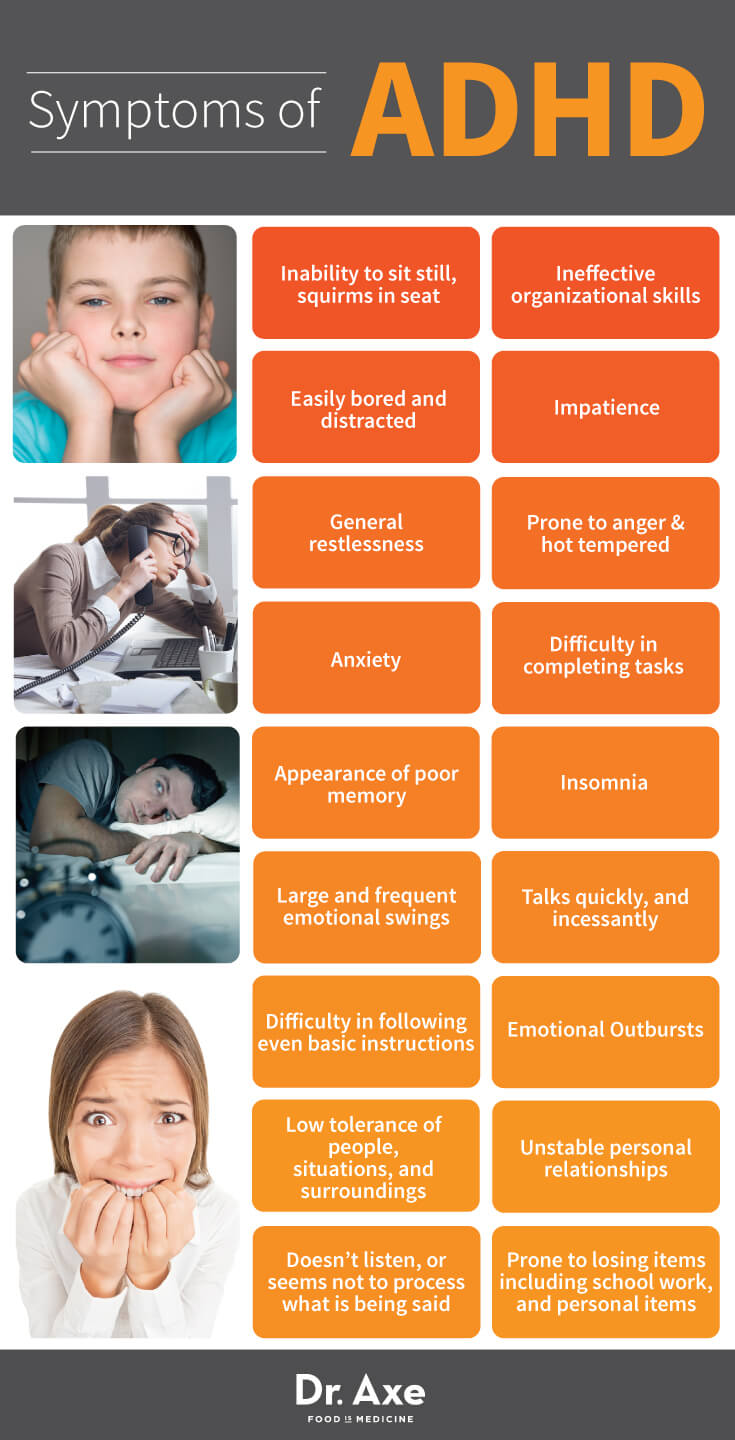 ADHD Natural Treatment Infograph 