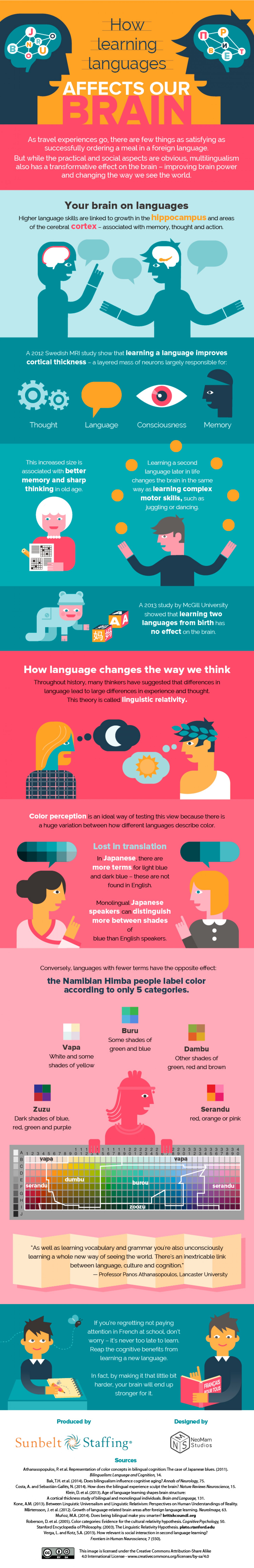 How Learning Languages Affects Our Brain (Infograph)